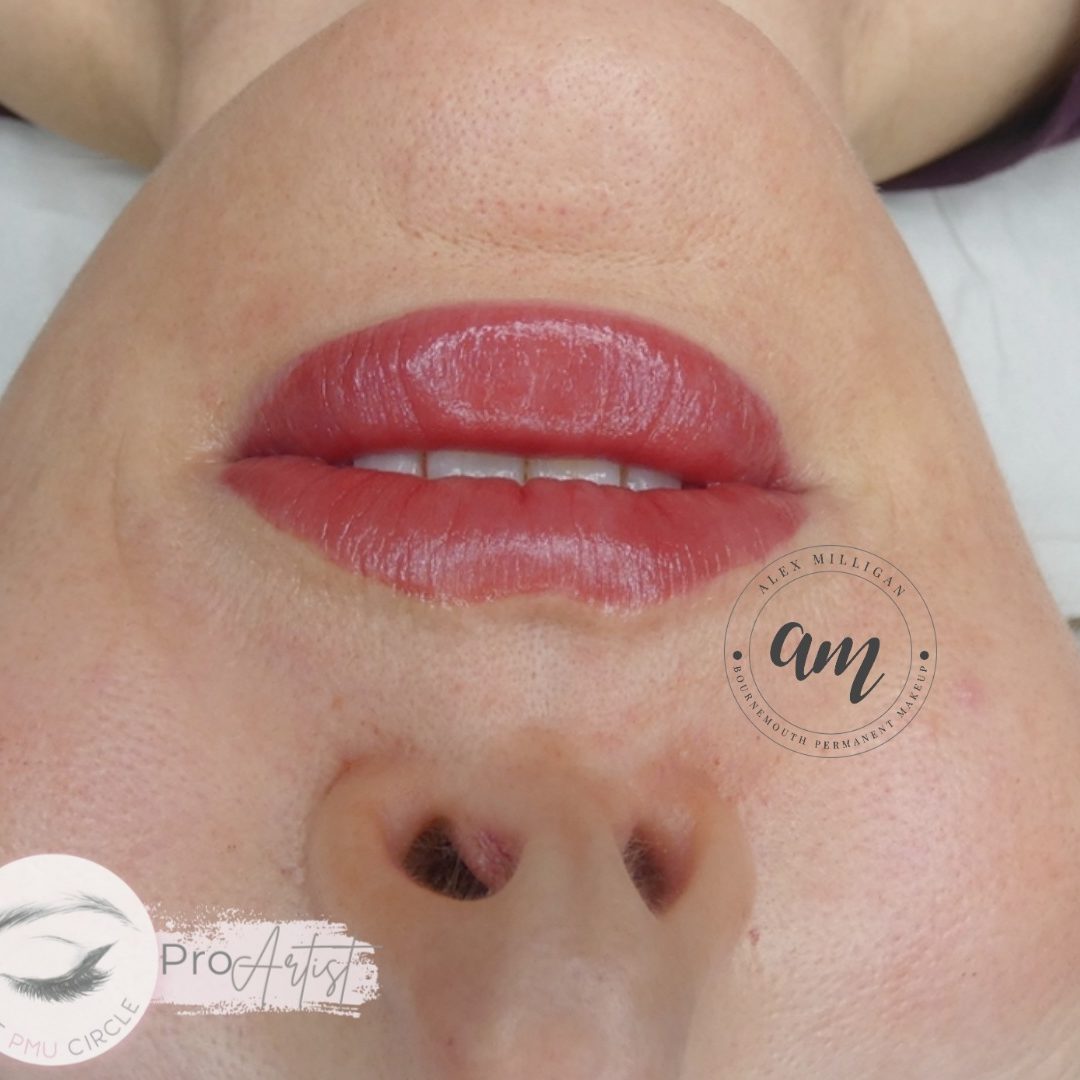 Lip tattoo alex milligan lip blush