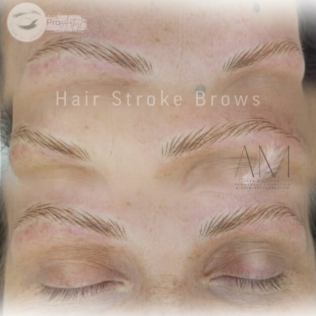 Hairstroke Brows - Feather Brows by Alex Milligan