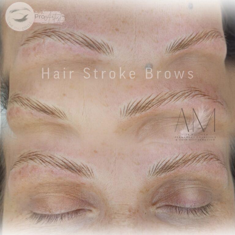 Hairstroke Brows - Feather Brows by Alex Milligan