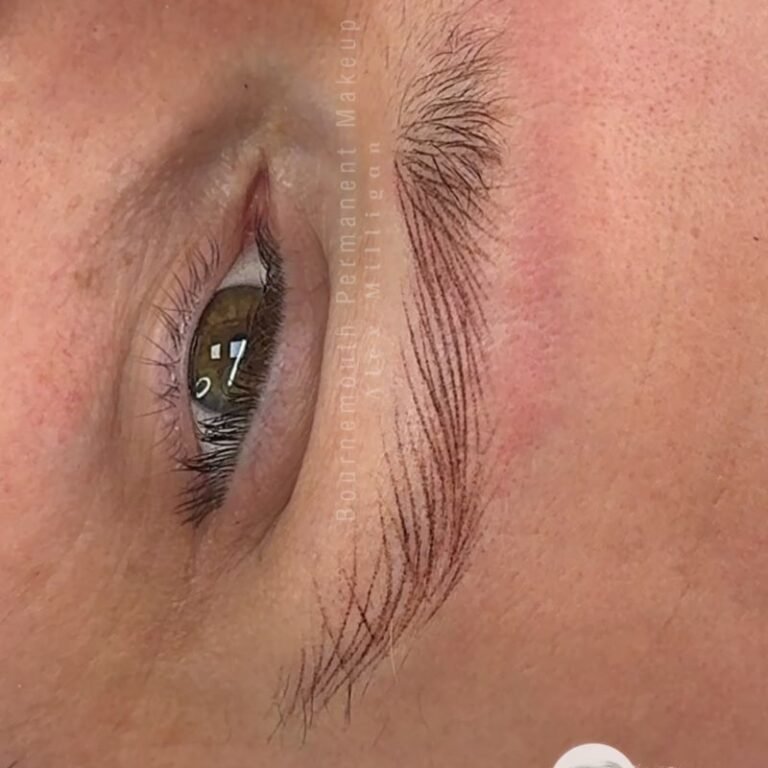 Hyperrealism Brow for Alopecia Client