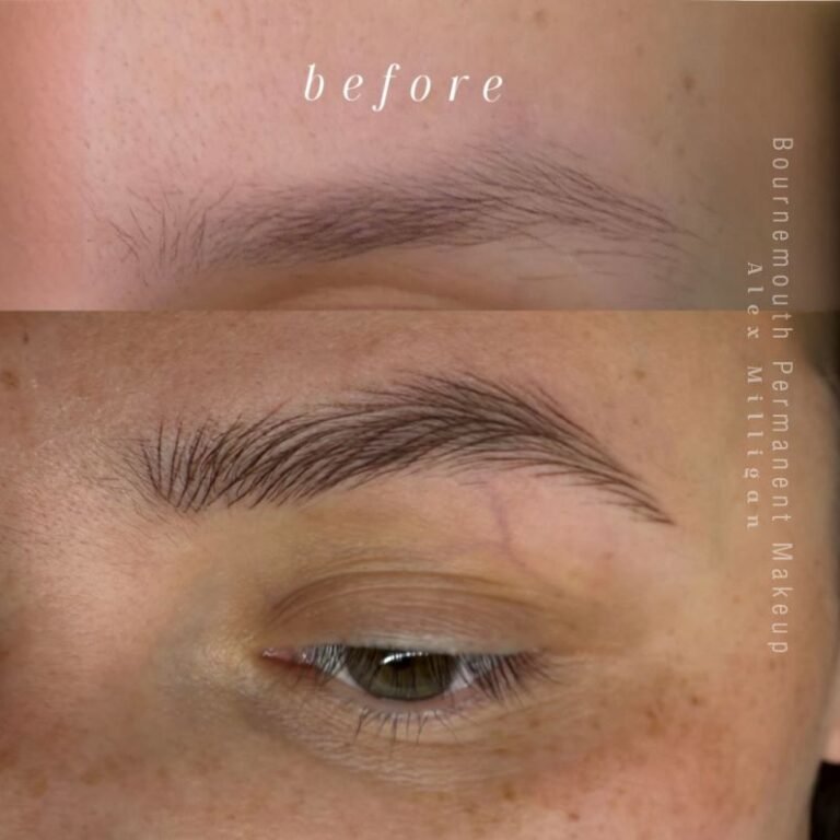 Hyperrealism Brows – Before and After