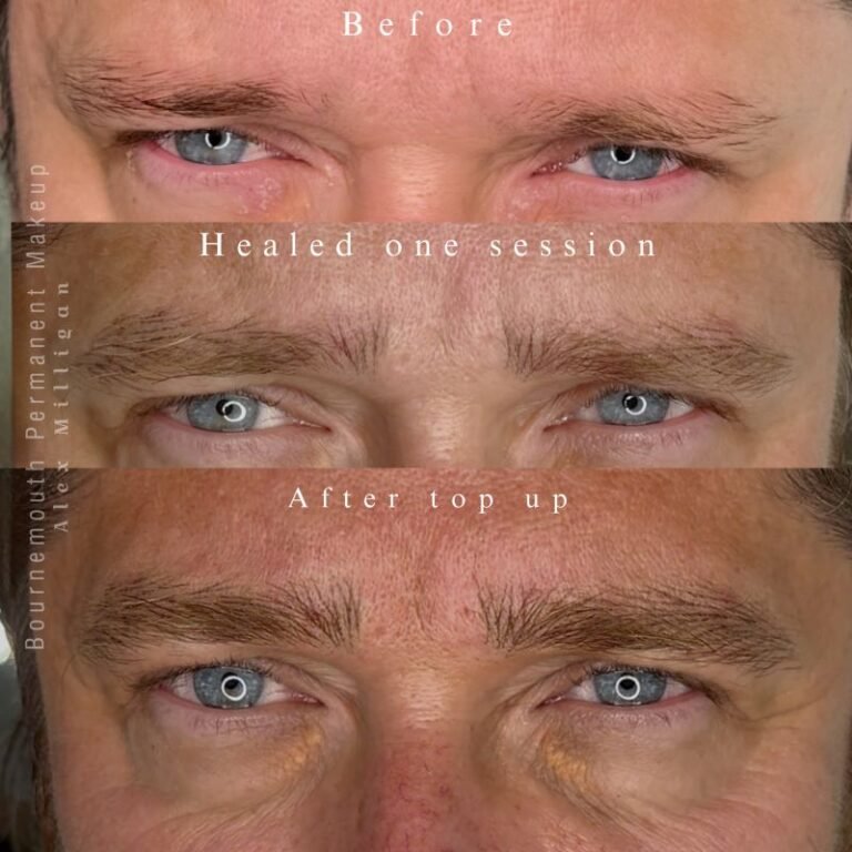 Hyperrealism Brows for Male Client