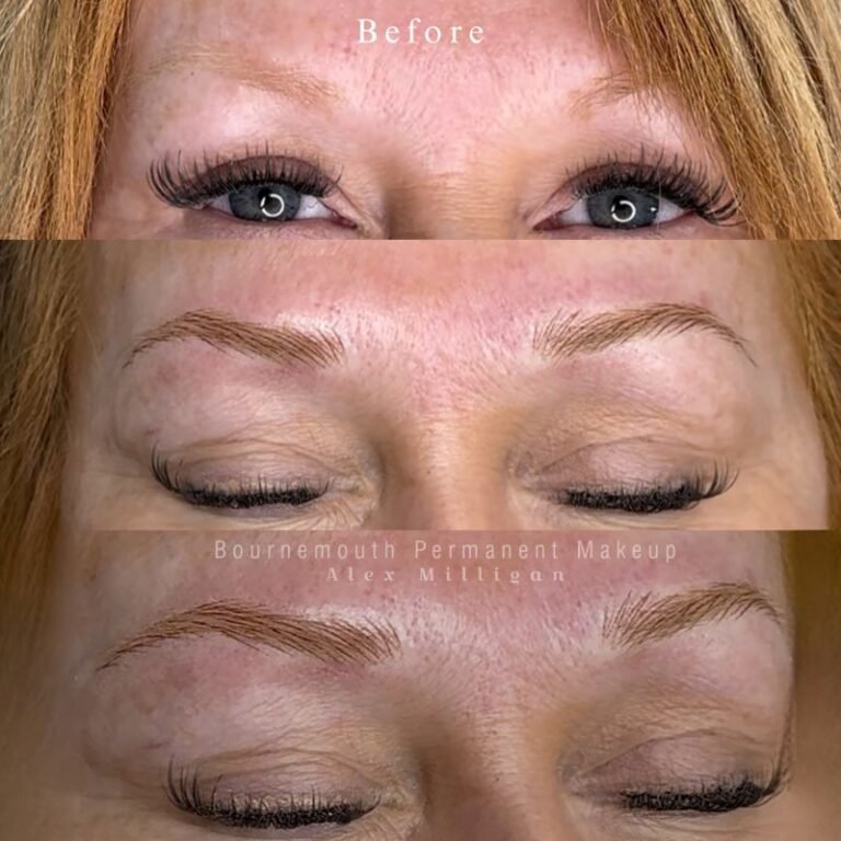 Hyperrealism Brows for Red Auburn haired Client